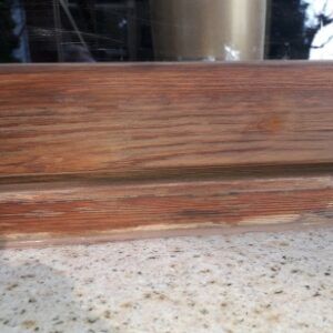 Reconditionare ferestre lemn stratificat.inainte de reconditionare