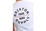 Afbeelding van Brixton T-Shirt BRIXTON OATH V S/S STT WHITE/MOJAVE 16410