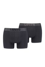 Levi's Boxershort LEVIS MEN MELANGE WB BOXER ORGANIC 2PACK BLACK 701203923