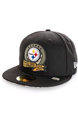 Afbeelding van New Era Fitted Cap PITTSBURGH STEELERS ON-FIELD NFLSTS 22 59FIFTY OFFICIAL TEAM COLOUR NE60290844
