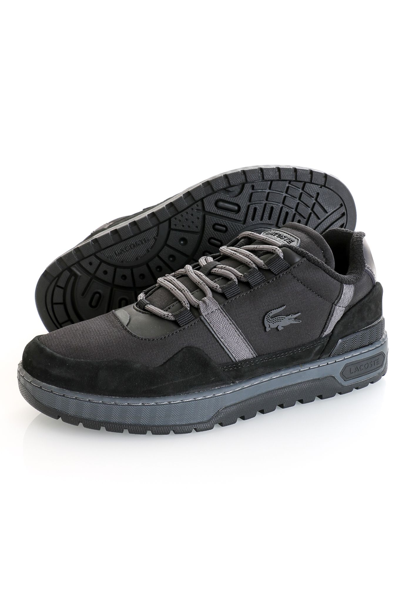 Afbeelding van Lacoste Sneakers LACOSTE T-Clip WINTER BLACK / DARK GREY 744SMA0033237