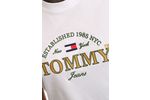 Afbeelding van Tommy Jeans T-Shirt TJM CLSC MODERN PREP FRONT WHITE DM0DM14998YBR