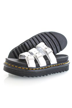 Afbeelding van Dr.Martens Sandaal Blaire Slide Hydro Leather White 