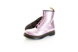 Foto van Dr.Martens Boots 1460 Vegan Pink Lavender Alumix Hex Emboss