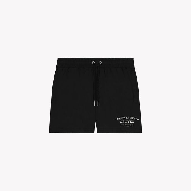 Afbeelding van Croyez Fraternité Short Black White