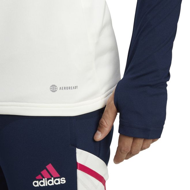 Afbeelding van Arsenal Condivo 22 Training Longsleeve Top Off White Collegiate Navy
