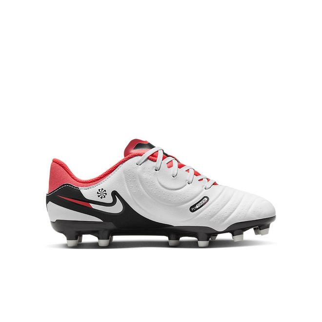 Afbeelding van Nike Tiempo Legend 10 Academy FG Kids White Bright Crimson