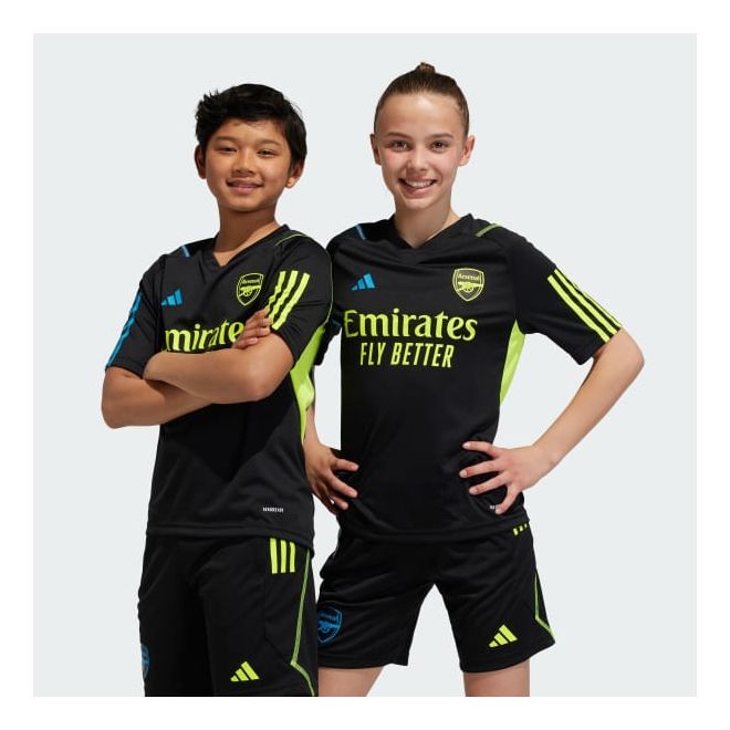 Afbeelding van Arsenal Tiro 23 Training Voetbalshirt Kids Black