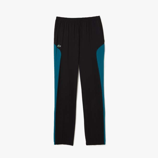 Afbeelding van Lacoste Sport Trainingspak Block Groen Zwart