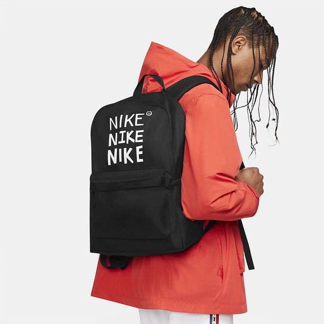 Afbeelding van Nike Heritage Rugzak Black White