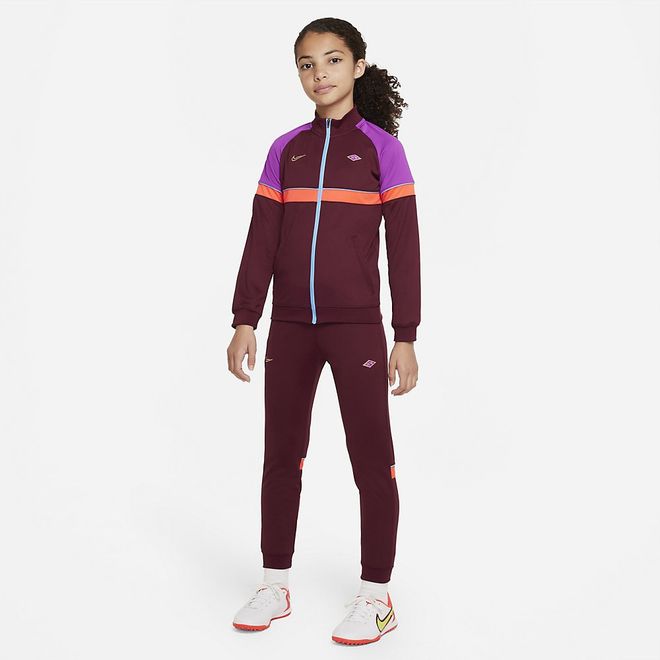 Afbeelding van Nike Dri-FIT Kylian Mbappé Voetbaltrainingspak Kids Dark Beetroot