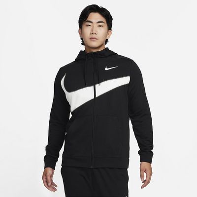 Foto van Nike Sportswear Dry-Fit Fleece Hooded Vest Black White