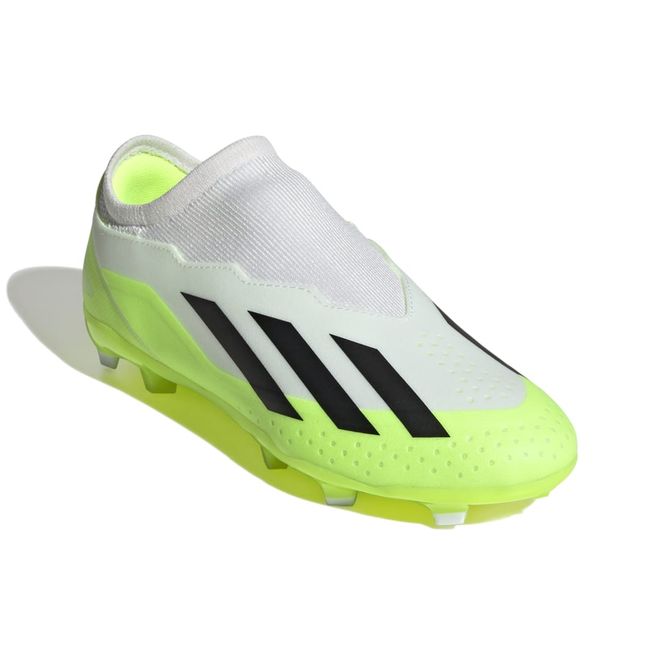 Afbeelding van Adidas X Crazyfast.3 Veterloze FG Kids White Luclem