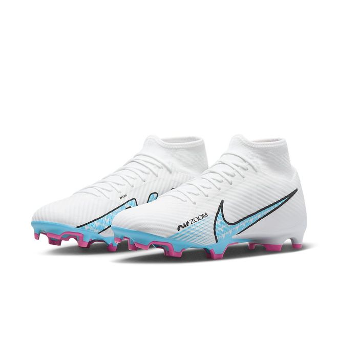 Afbeelding van Nike Zoom Mercurial Superfly 9 Academy FG White Baltic Blue