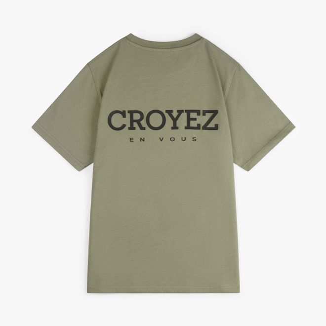 Afbeelding van Croyez Abstract T-Shirt Light Army