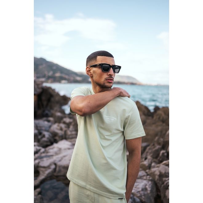 Afbeelding van Croyez Fraternité T-Shirt Green White