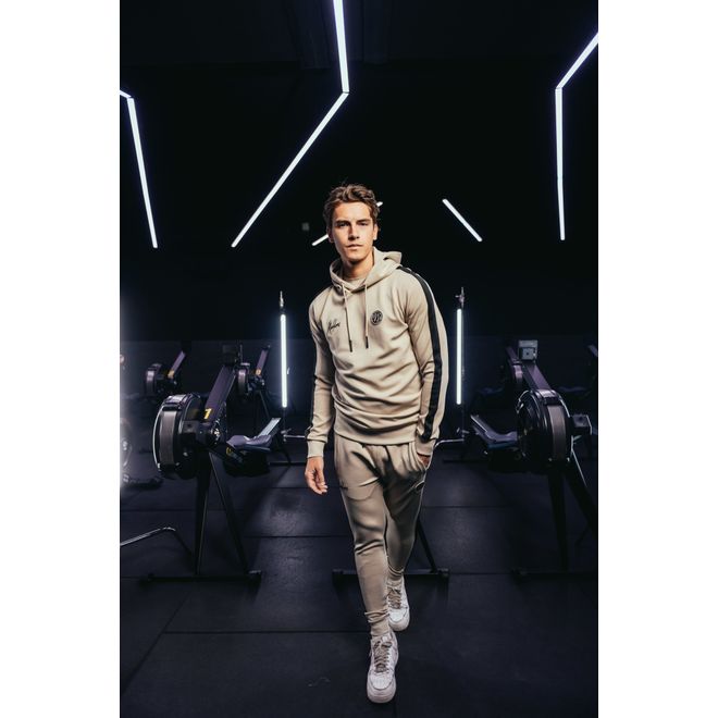 Afbeelding van Malelions Sport Academy Trackpants Sand Black