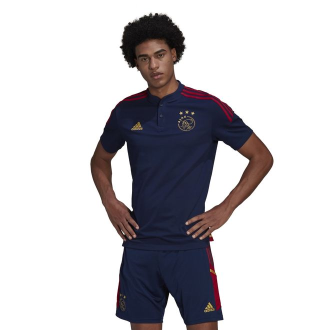 Afbeelding van Ajax Amsterdam Condivo 22 Poloshirt Team Navy Blue
