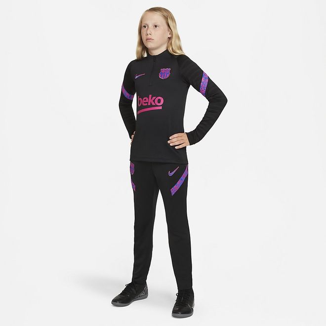 Afbeelding van FC Barcelona Dri-FIT Strike Set Kids Balck Hyper Royal