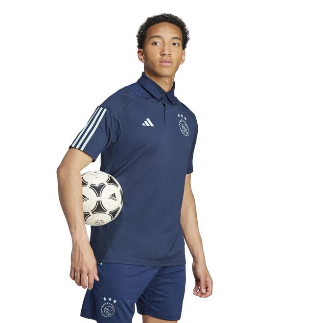 Afbeelding van Ajax Amsterdam Tiro 23 Poloshirt Collegiate Navy