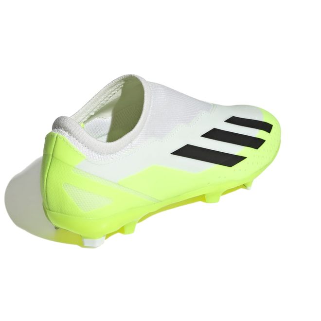 Afbeelding van Adidas X Crazyfast.3 Veterloze FG Kids White Luclem