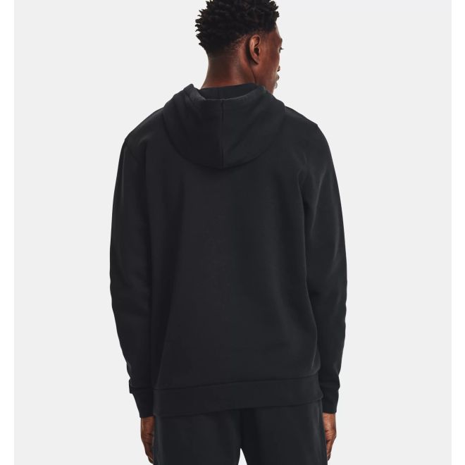 Afbeelding van Under Armour Herenhoodie Essential Fleece Black