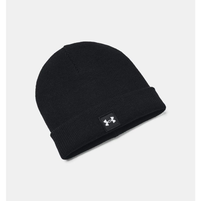 Afbeelding van Under Armour Herenbeanie Halftime Shallow Cuff Black