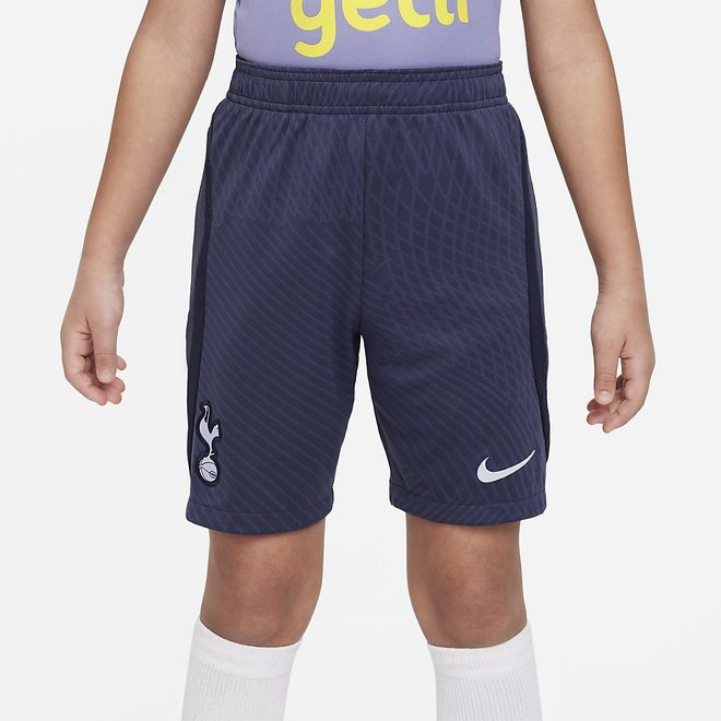 Afbeelding van Tottenham Hotspur Strike Nike Dri-FIT Knit Voetbaltrainingshort Kids Marine Iron Purple