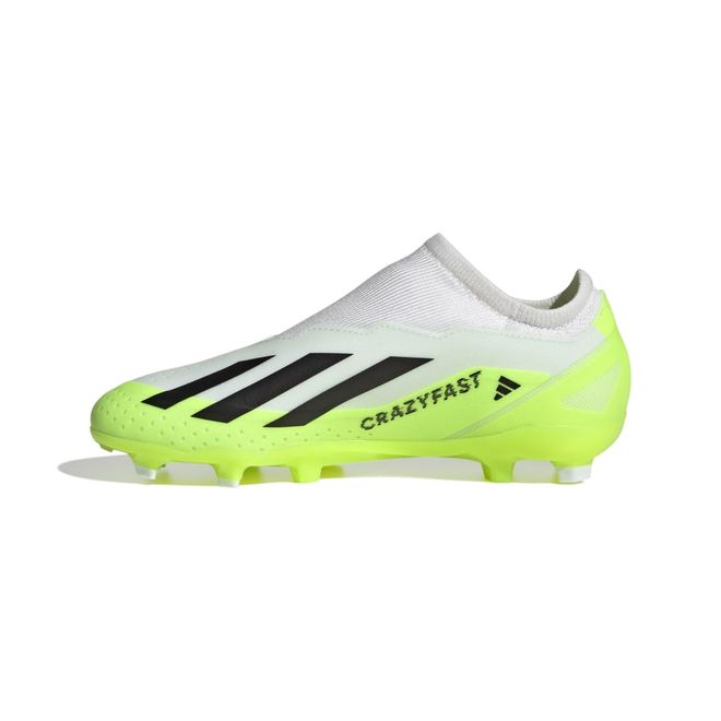 Afbeelding van Adidas X Crazyfast.3 Veterloze FG Kids White Luclem