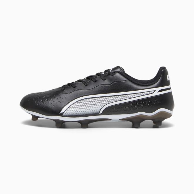 Afbeelding van Puma King Match FG Voetbalschoenen Black White