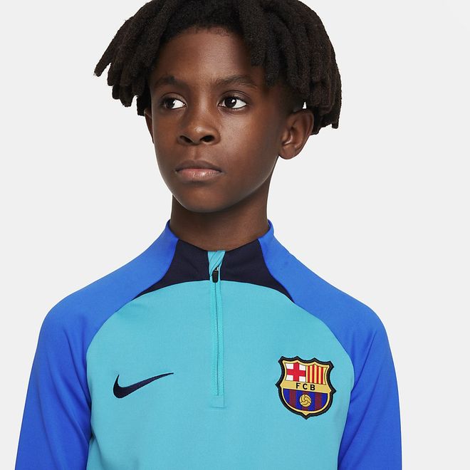 Afbeelding van FC Barcelona Dri-FIT Strike Set Kids Oracle Aqua