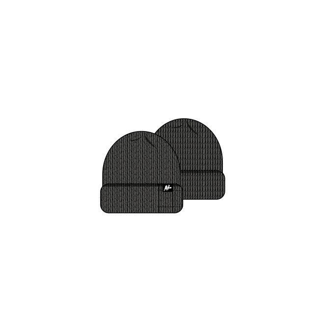 Afbeelding van Malelions Sport Label Beanie Rock