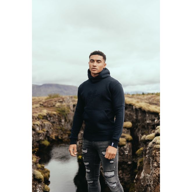Afbeelding van Malelions Men Essentials Hoodie Set Dark Navy