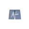 Afbeelding van Malelions Men Essentials Short Stone Blue White
