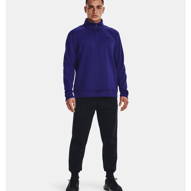 Afbeelding van Under Armour Fleece met korte rits voor heren Sonar Blue