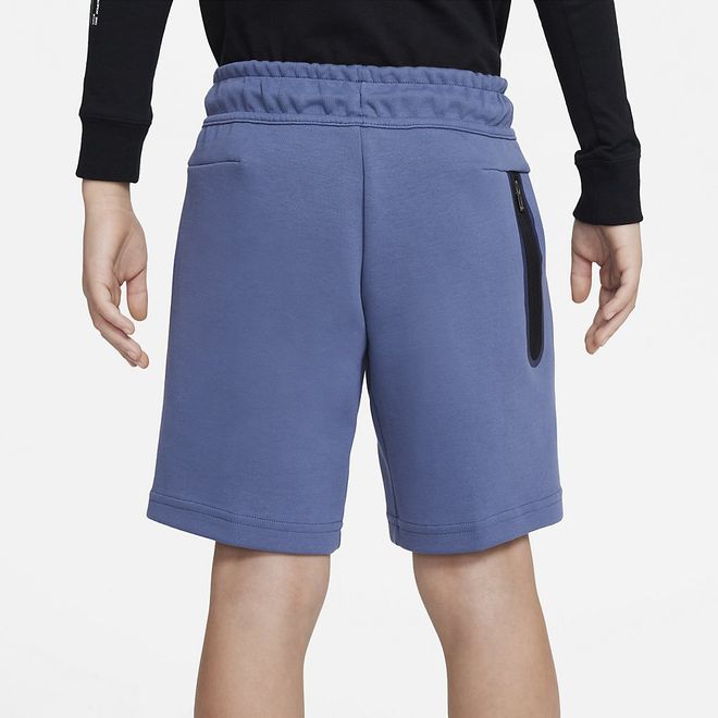 Afbeelding van Nike Sportswear Tech Fleece Short Kids Diffused Blue