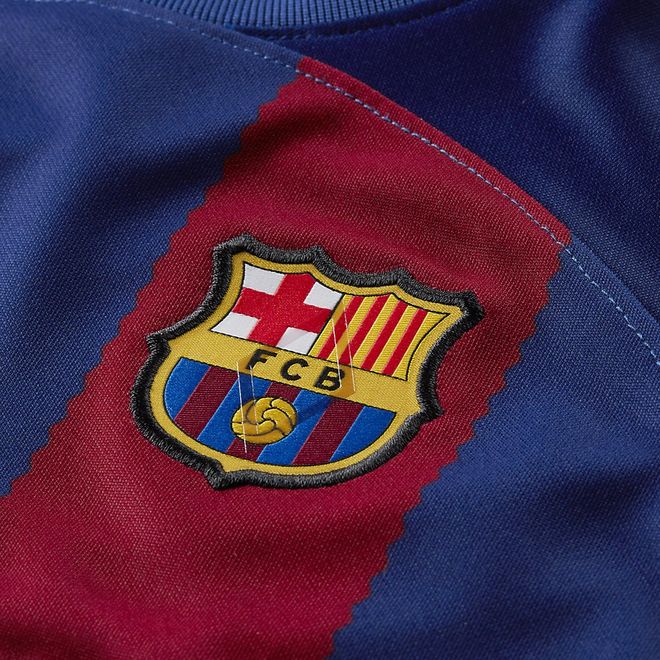 Afbeelding van FC Barcelona 2023/24 Thuis Nike Dri-FIT driedelig Set voor Baby's en Peuters