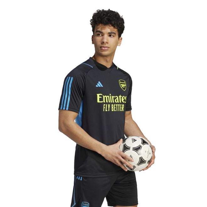 Afbeelding van Arsenal Tiro 23 Training Voetbalshirt Black