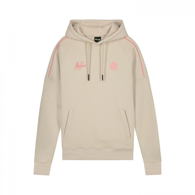 Afbeelding van Malelions Sport Coach Hoodie Set Beige