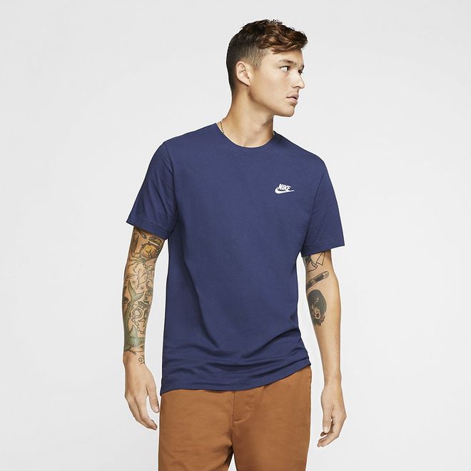 Afbeelding van Nike Sportswear Club T-Shirt Midnight Navy