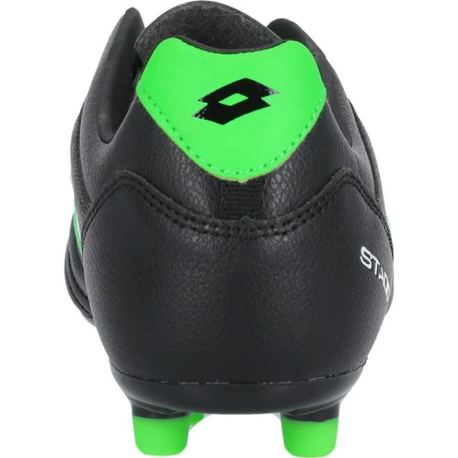 Afbeelding van Lotto Stadio 300 III Voetbalschoen FG Black Spring Green