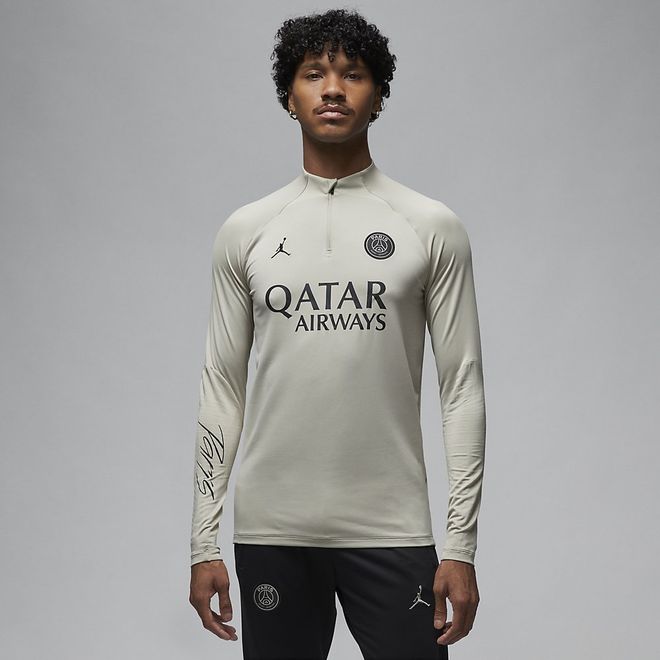 Afbeelding van Paris Saint-Germain Strike Dri-FIT Voetbaltrainingstop Stone