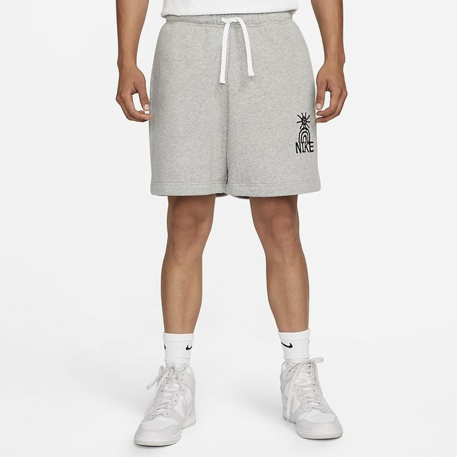 Afbeelding van Nike Sportswear Fleeceshort Short Dark Grey Heather