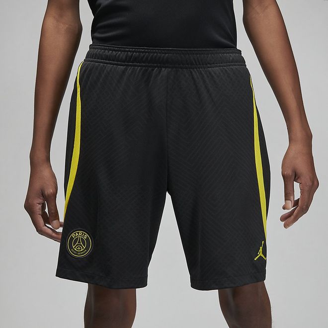 Afbeelding van Paris Saint-Germain Strike Nike Dri-FIT Voetbalshorts Black Tour Yellow