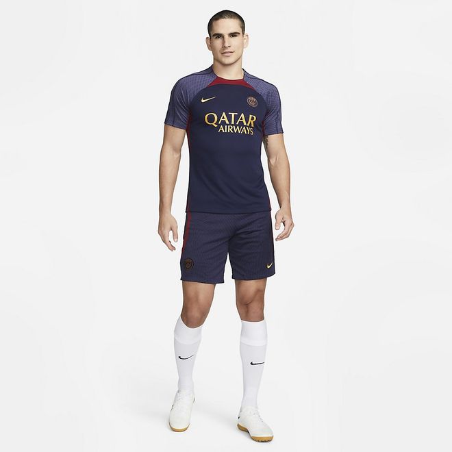 Afbeelding van Paris Saint-Germain Strike Nike Dri-FIT Voetbaltop Blackened Blue