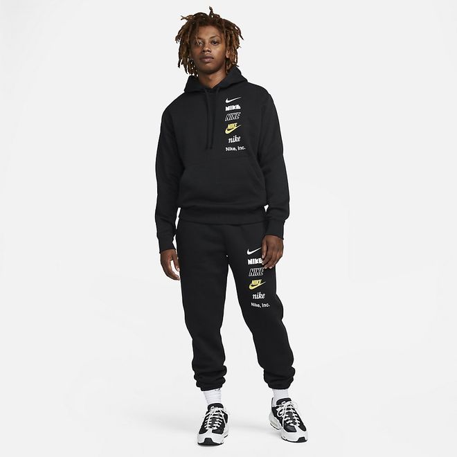 Afbeelding van Nike Sportswear Club Fleece Logo Hoodie Black