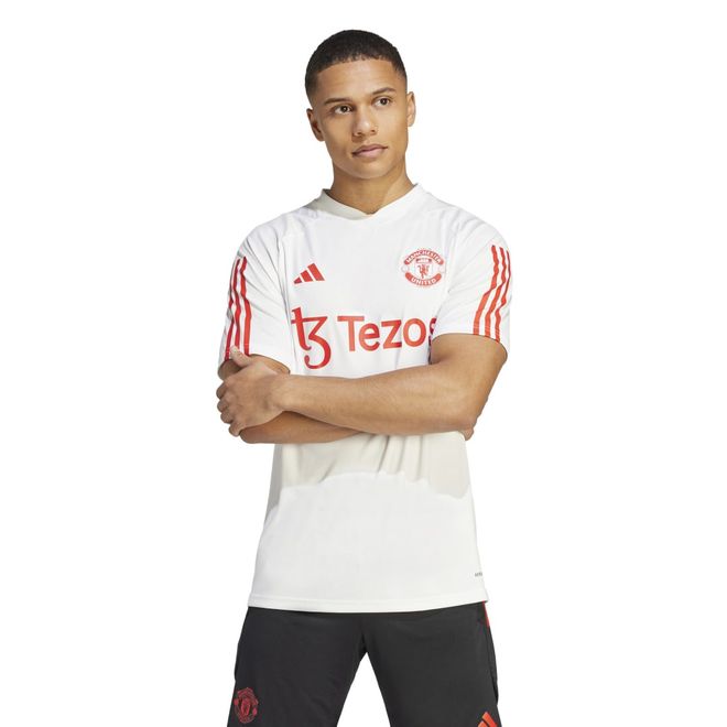 Afbeelding van Manchester United Tiro Training Shirt Core White