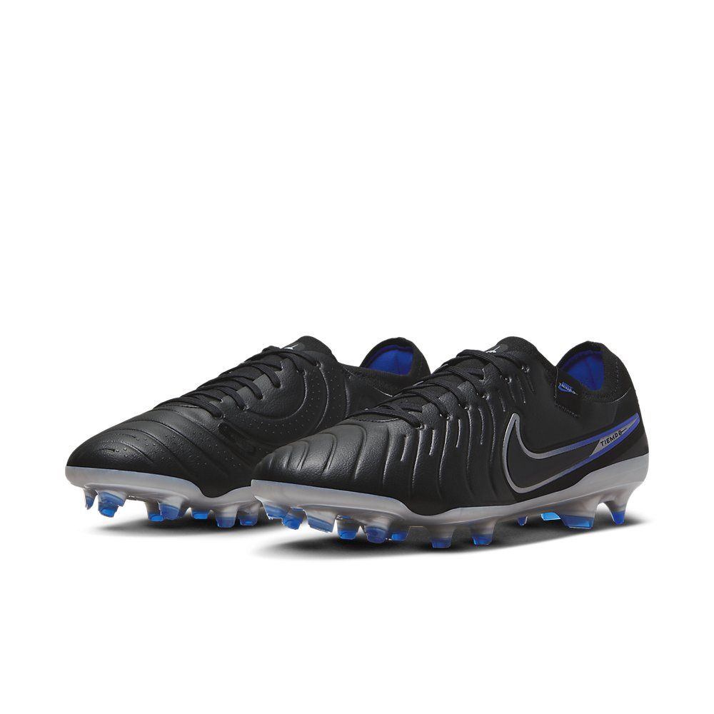 Nike best sale tiempo zwart