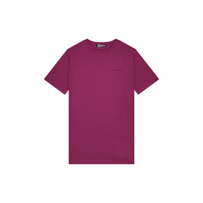 Afbeelding van Malelions Men Logo T-Shirt Cherry