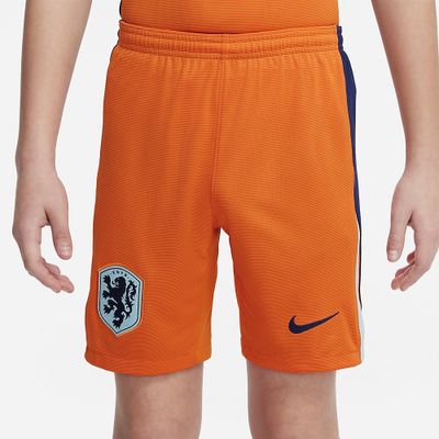 Foto van Nike Nederland 24/25 Stadium Thuis Kids Short Safety Orange